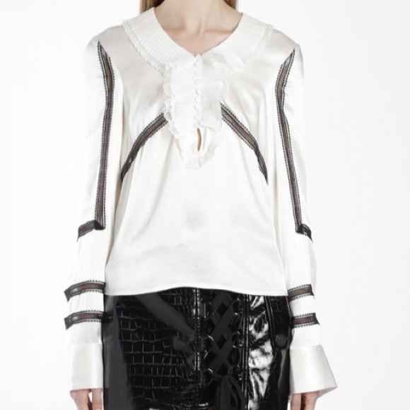 Self Portrait Blouse and Skirt Set
